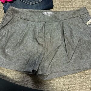 Jennifer Lopez silver High Waist Shorts